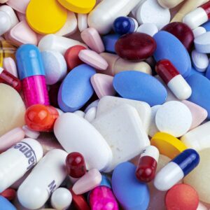 verzameling medicatie